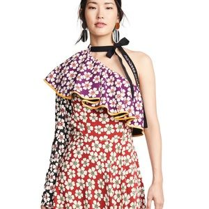 Marianna Senchina asymmetrical one shoulder top NWT